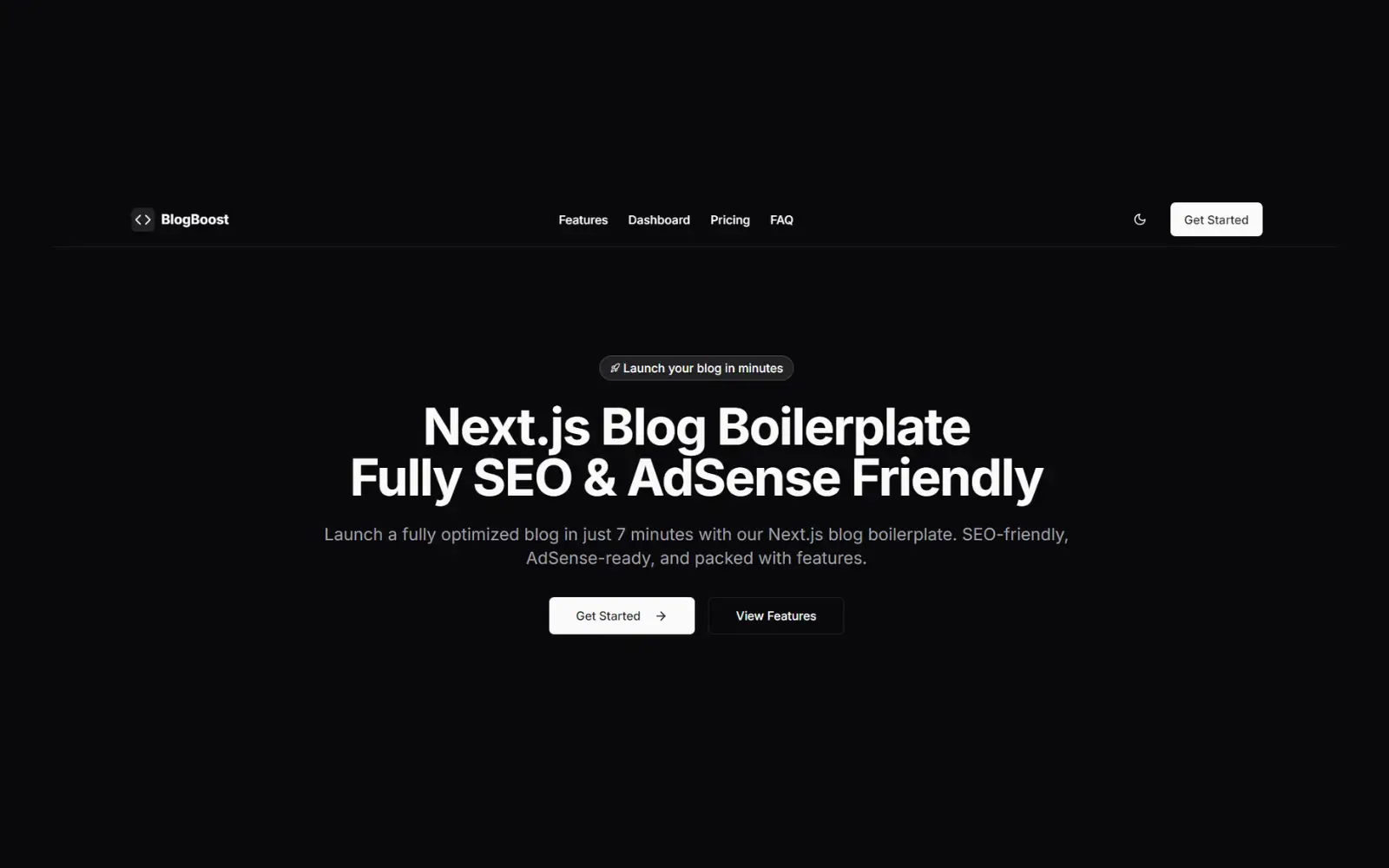 Blog Boost - Next.js Blog Boilerplate