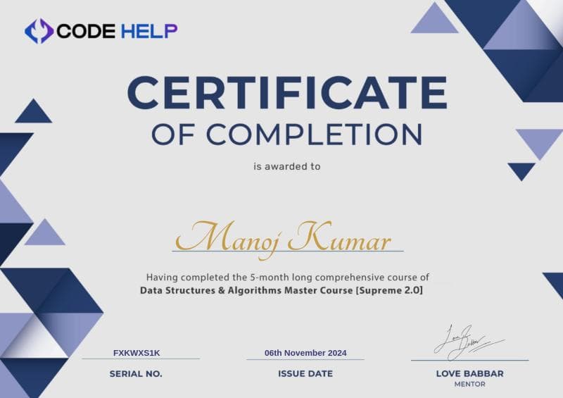 Data Structures & Algorithms Master Course - Supreme 2.0