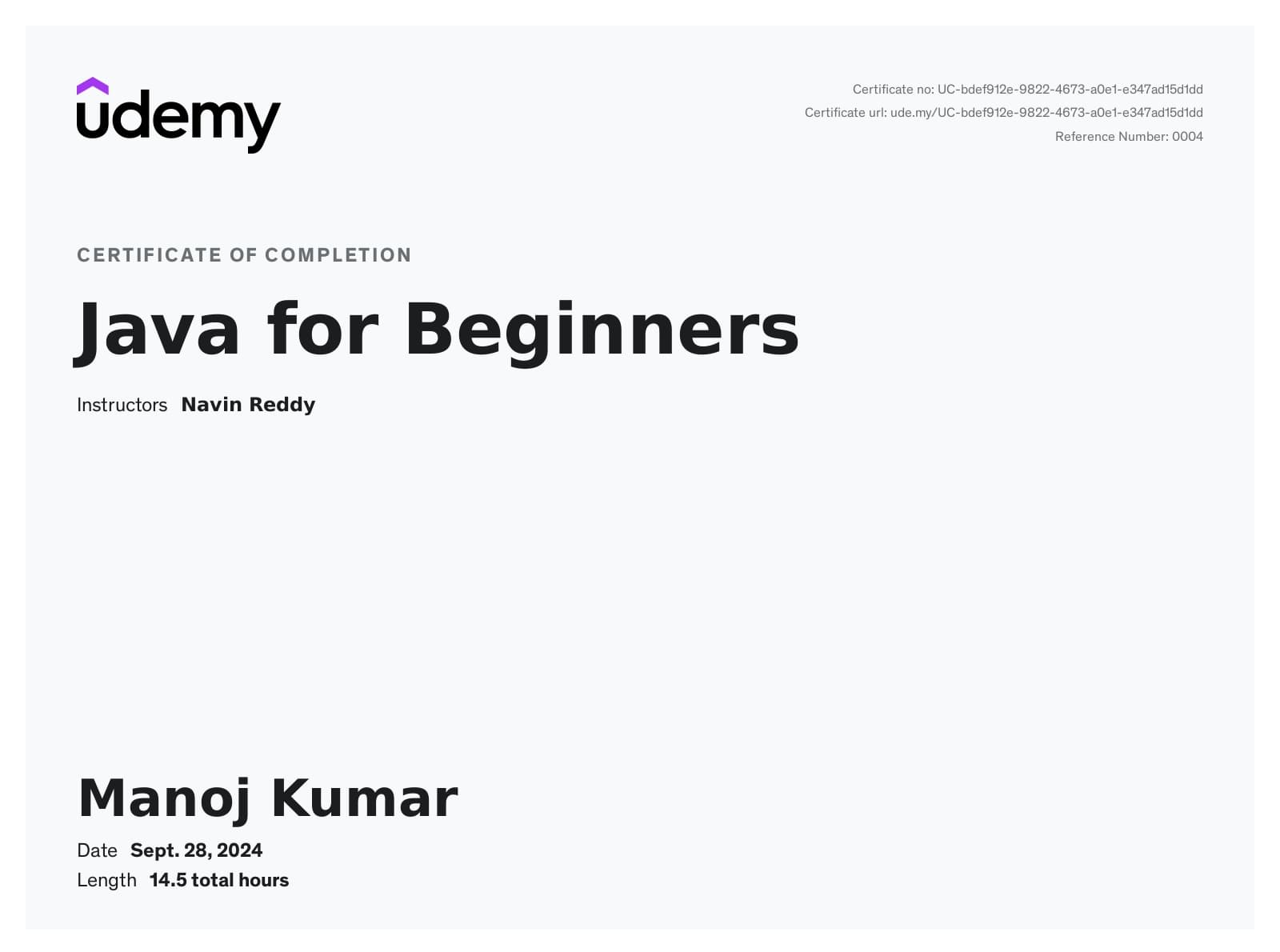 Java for Beginners